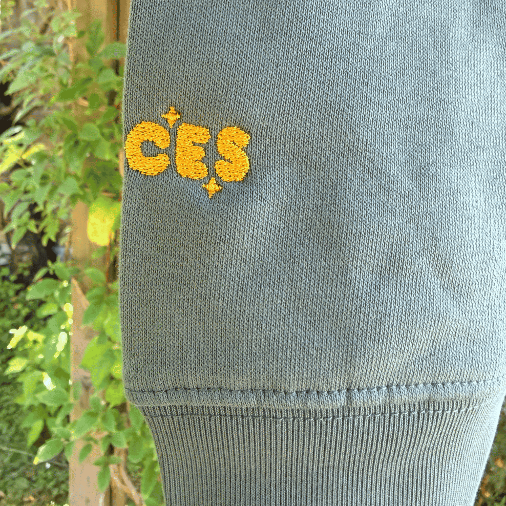 Gold Embroidered Pisces Constellation Cat Sweater