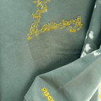 Gold Embroidered Pisces Constellation Cat Sweater